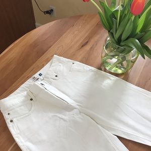 Christopher Blue White Jeans